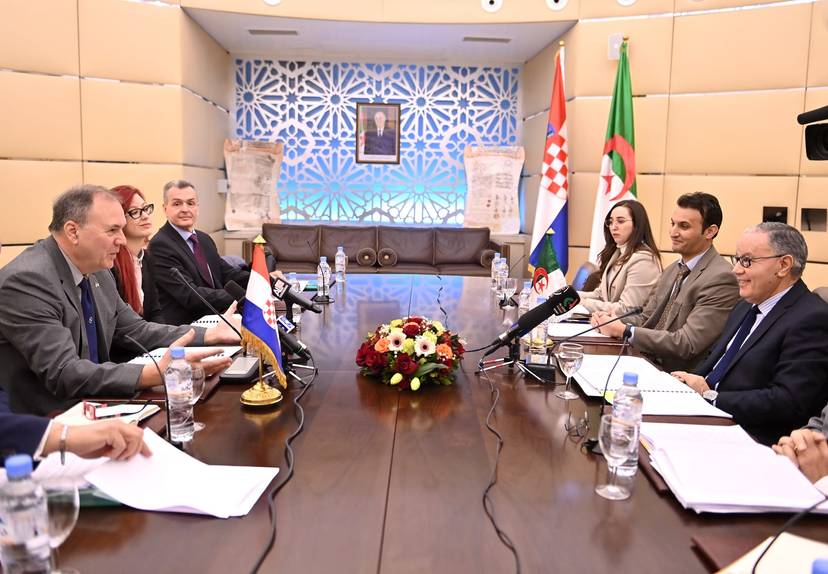 La troisième session des consultations politiques algéro-croates s'est tenue à Alger